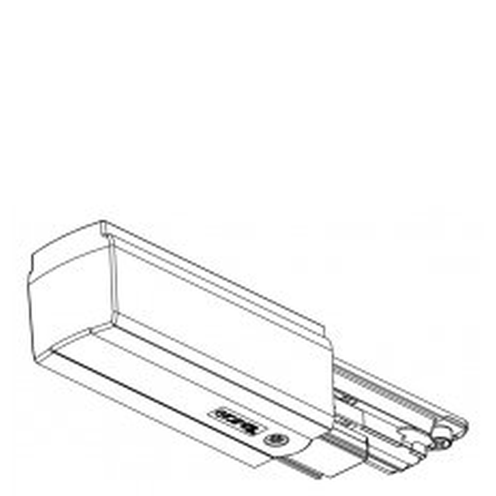 Einspeisung links zu Stromschiene
